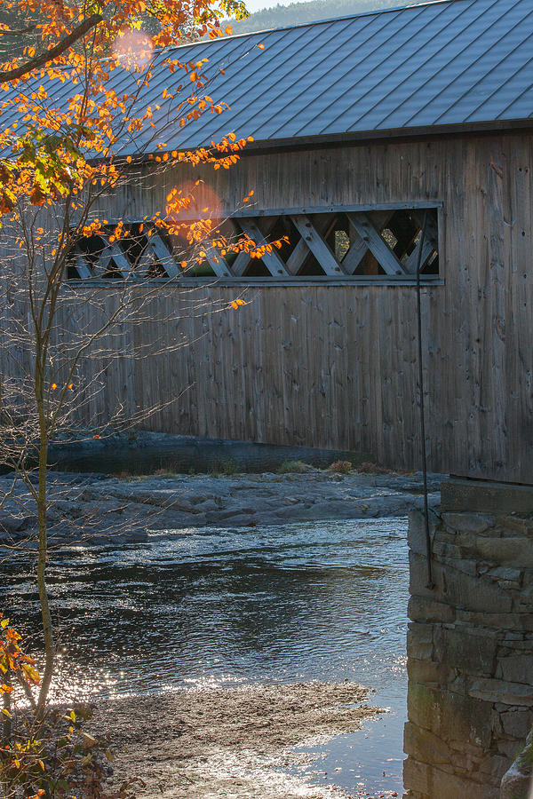 Dummerston Covered Bridge Photograph by Vance Bell