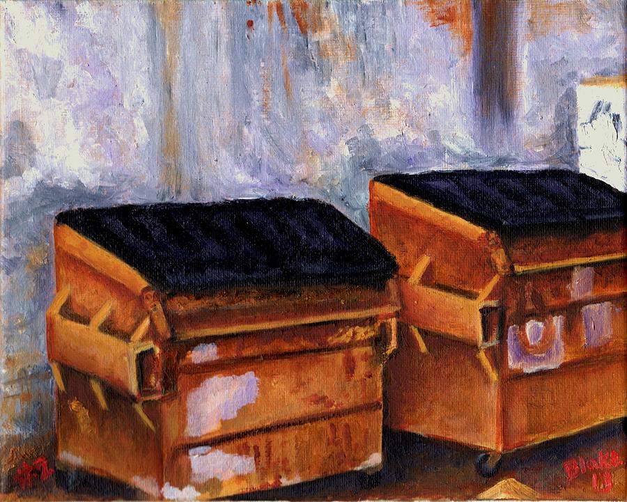 Dumpster Painting - Dumpster No. 2 by Blake Grigorian
