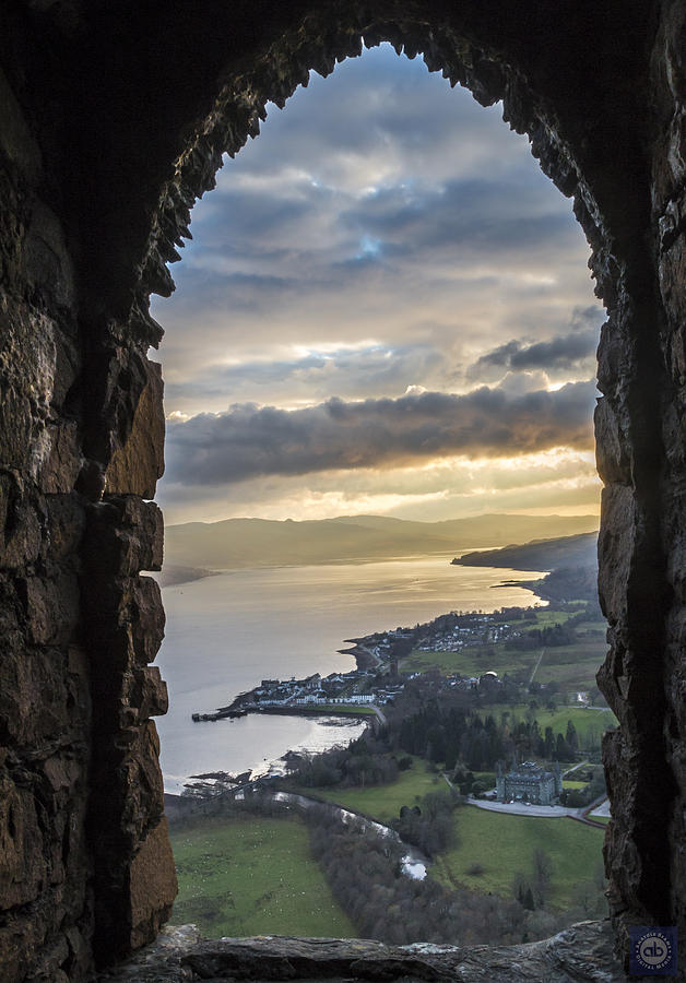 Castle Photograph - Dun na Cuaiche watch tower by Anatole Beams