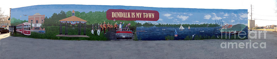 Dundalk Community Mural Painting by Edward Williams