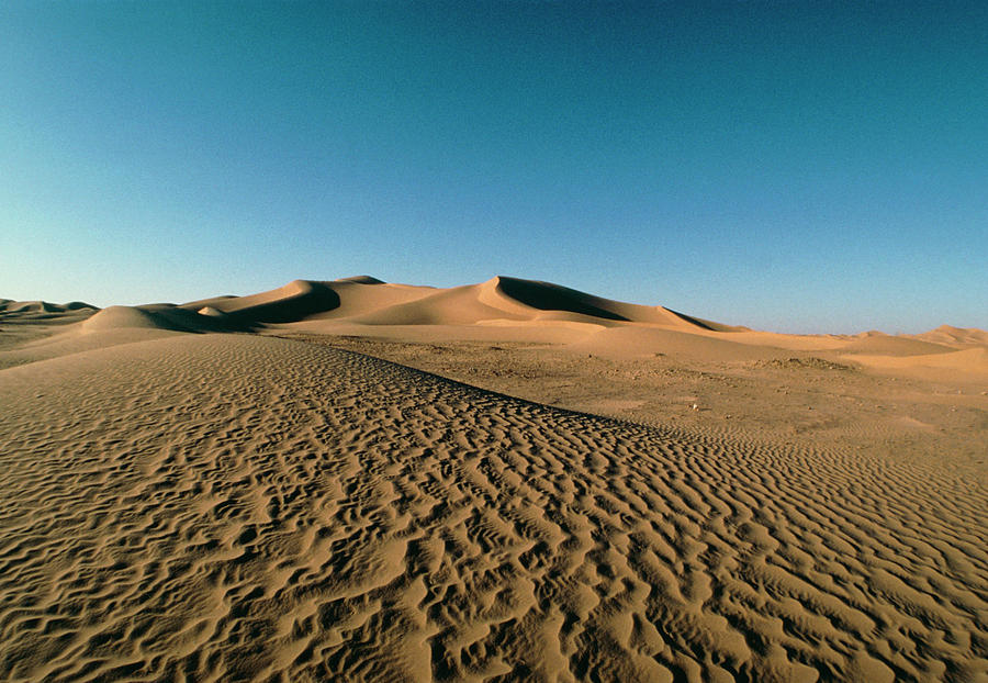 Dune Formations At Kerzaz Photograph by Sinclair Stammers/science Photo Library