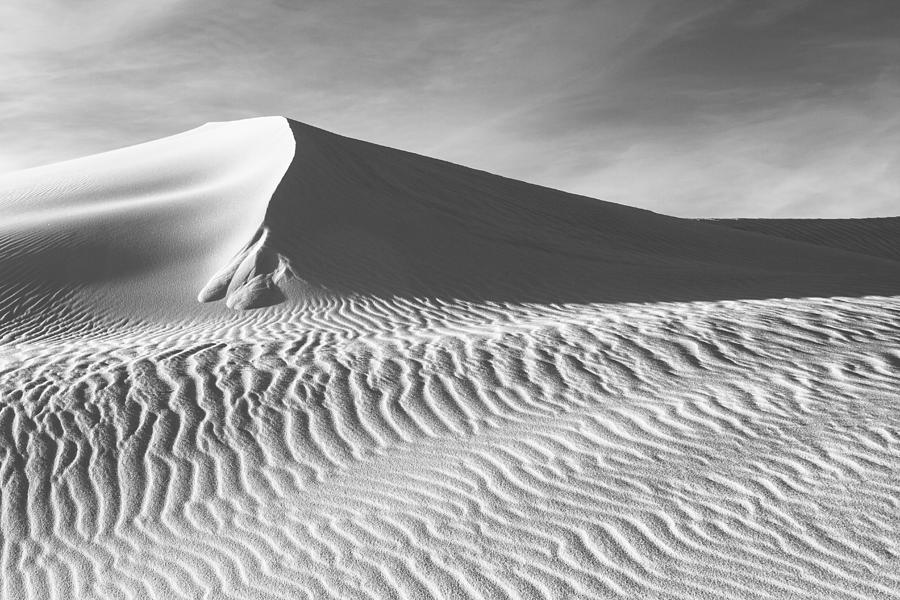 Dune movement in black and white Photograph by Mike Dunn - Fine Art America