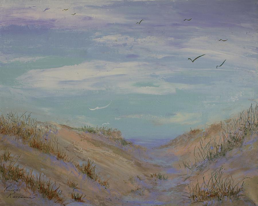 Dune Painting by Ruth Kamenev