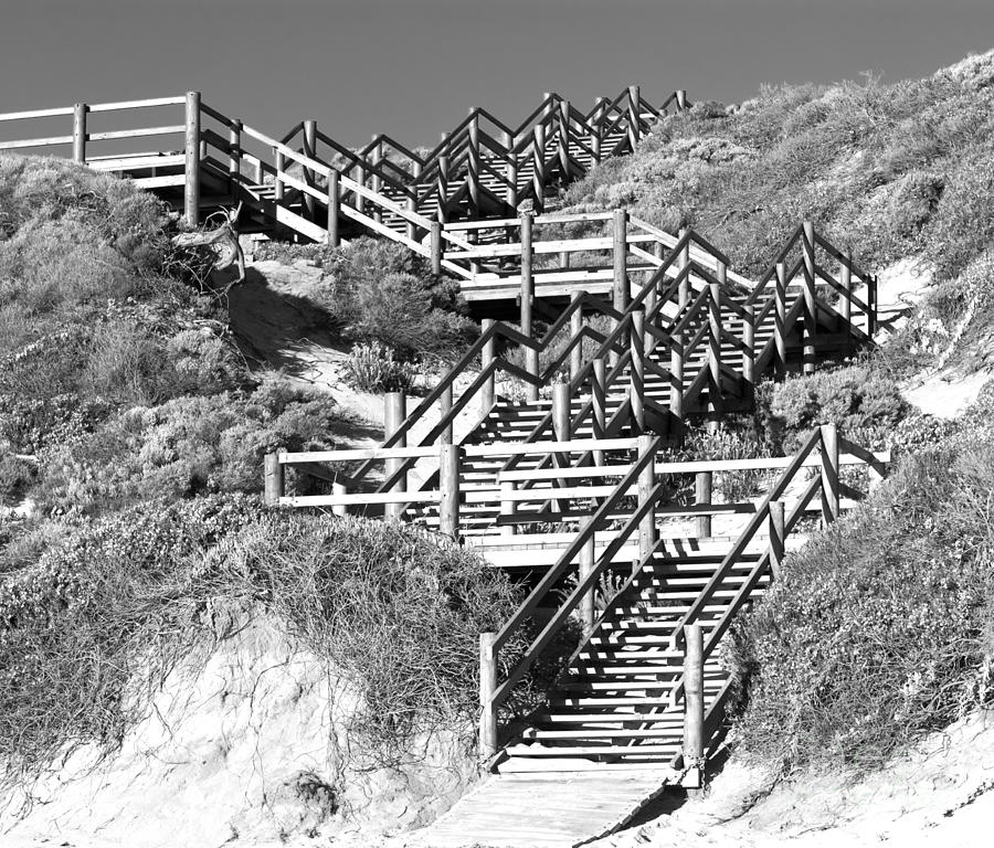 Dune Steps 02 Photograph by Rick Piper Photography