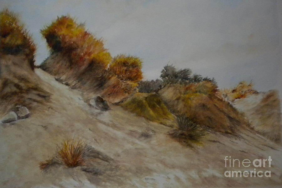 Dunes at Solymar I Painting by Madie Horne
