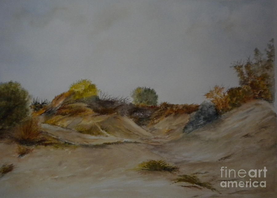 Dunes at Solymar II Painting by Madie Horne