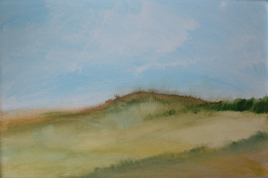 Beach Painting - Dunes by Rhodes Rumsey
