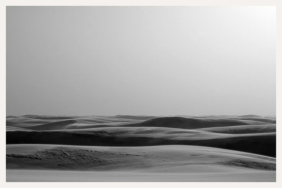 Black And White Photograph - Dunes White Sands National Monument New Mexico  by Mark Goebel