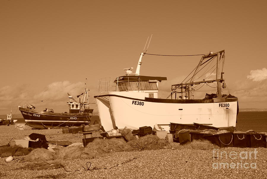 Dungeness Fishing Boats Photograph
