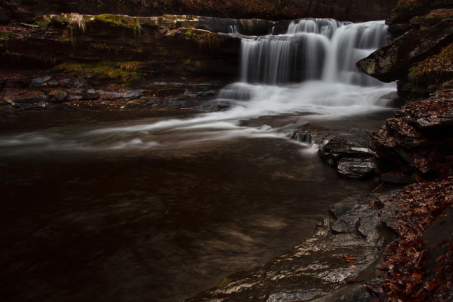 Dunloup Creek Falls Photograph by Shane Holsclaw