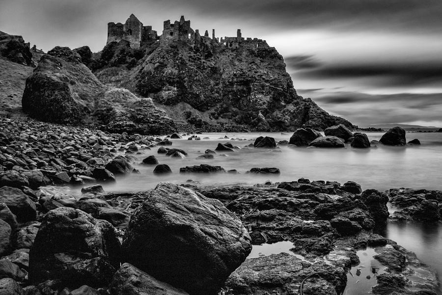 Castle Photograph - Dunluce Castle by Nigel R Bell