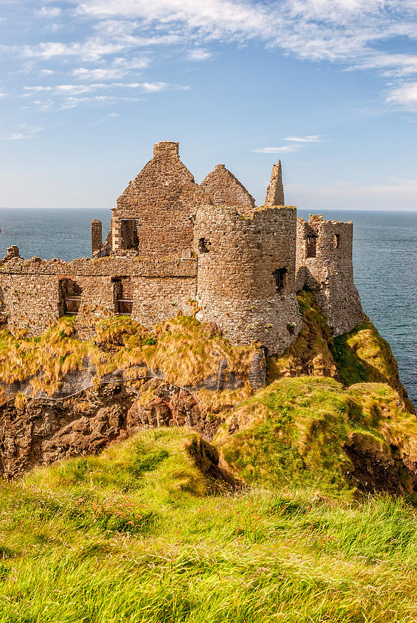 Dunluce Castle Ruins, Northern Ireland Photograph by James Steinberg