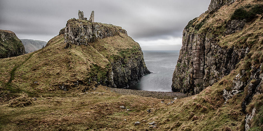 Dunseverick Castle Photograph by Nigel R Bell
