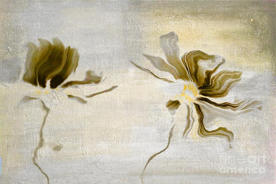 Duo Daisies - 45yt01 Digital Art by Variance Collections