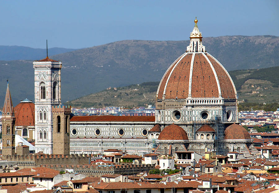 Duomo and Giottos Campanile Photograph by Caroline Stella