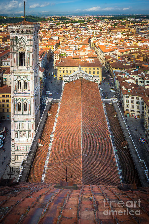 Duomo from Above Photograph by Inge Johnsson