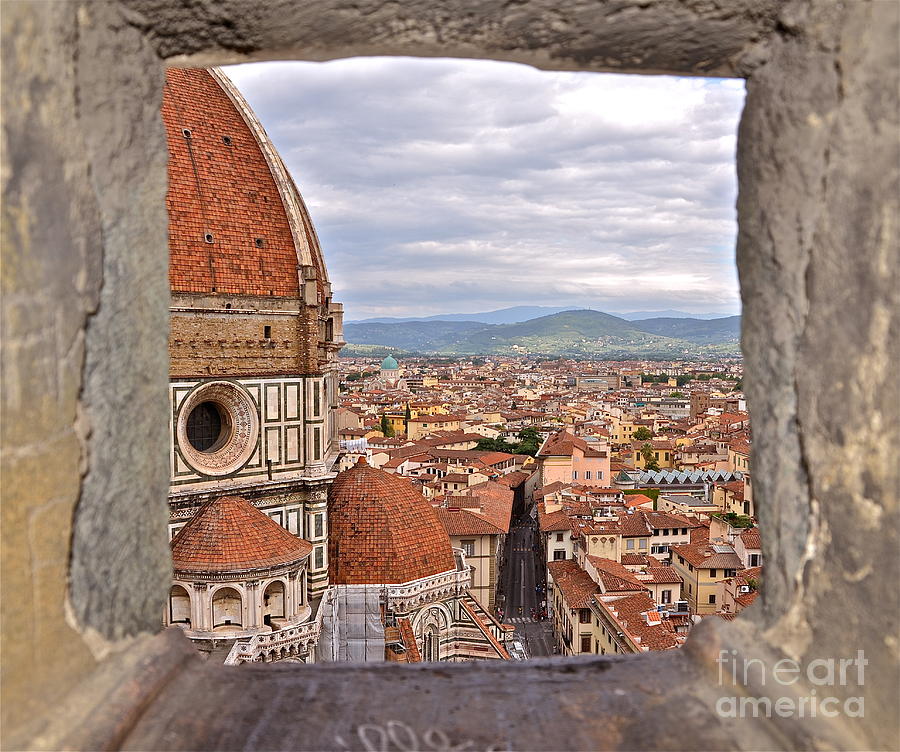 Duomo from Campanile Tower Photograph by Amy Fearn