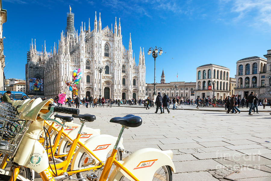 Duomo square - Milan - Italy Photograph by Matteo Colombo