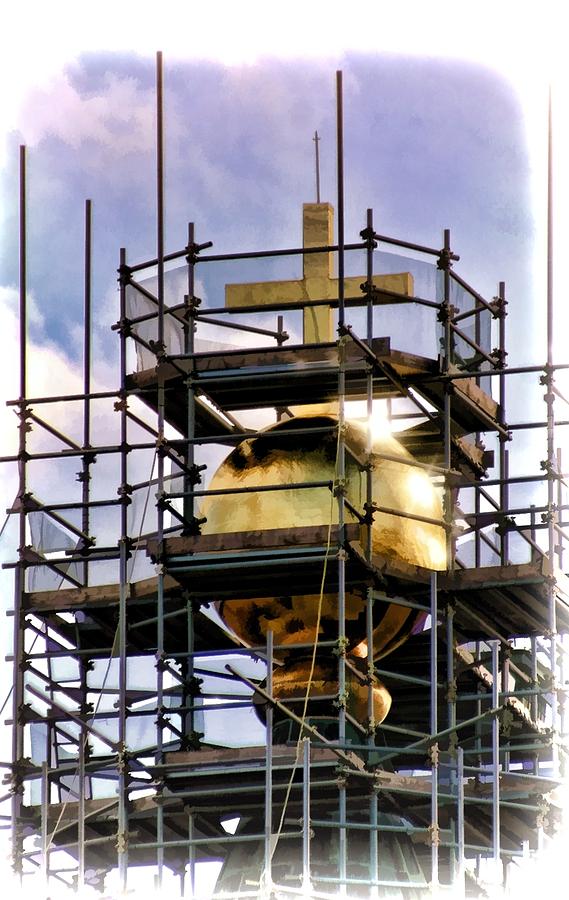 Florence Duomo Under Repair Photograph by Henry Kowalski