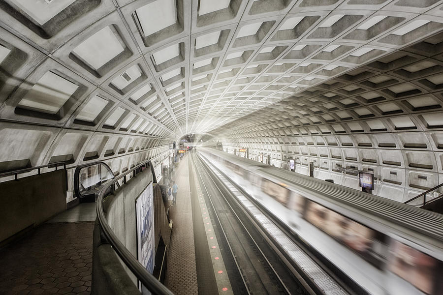 Washington D.c. Photograph - Dupont Circle Station by Susan Candelario