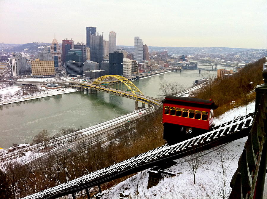 Duquesne Incline Photograph by Denise Mazzocco
