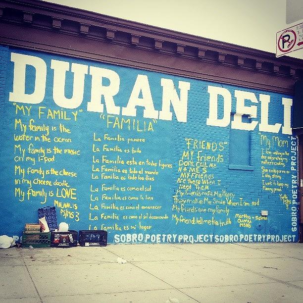 Duran Deli. South Bronx Poetry Project Photograph by Radiofreebronx Rox
