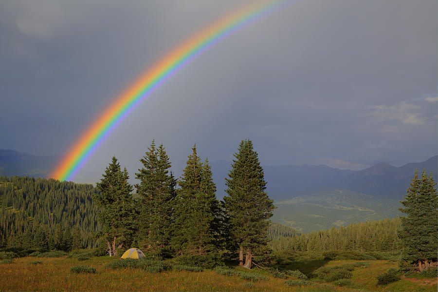 Durango Rainbow Photograph by Alan Vance Ley