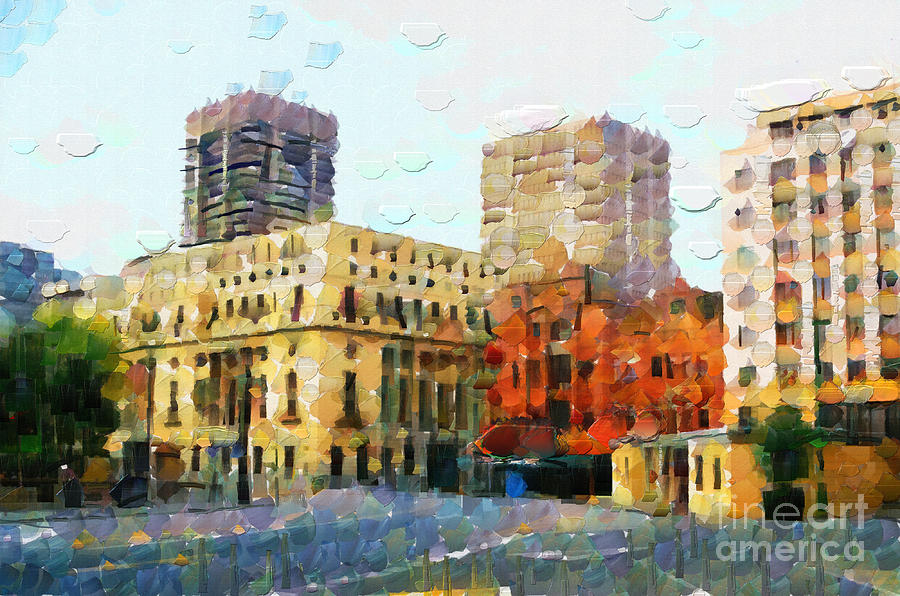 Durban Architecture Painting Painting by Fedin and Magomed