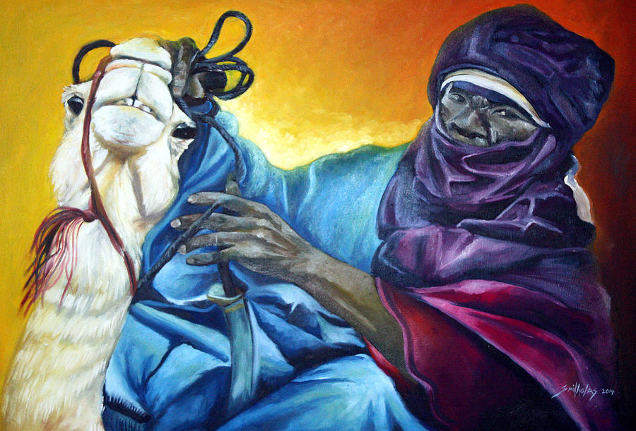 Durban Rider 2 Painting by Olaoluwa Smith