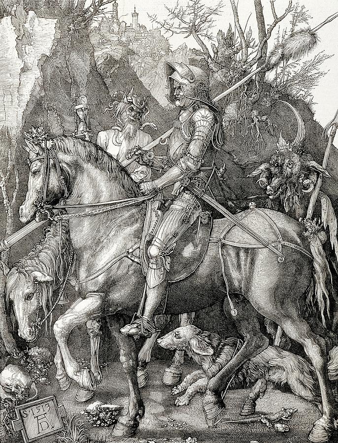 Durer, Albrecht 1471-1528. Knight Photograph by Everett