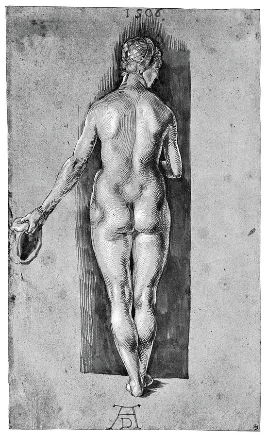 Durer Nude Drawing By Granger Fine Art America