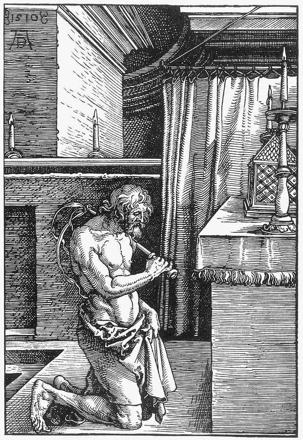 Durer The Penitent, 1510 Painting by Granger