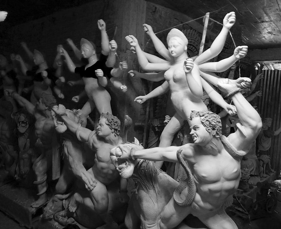 Durga idol Photograph by All right reserved. Jonak Photography