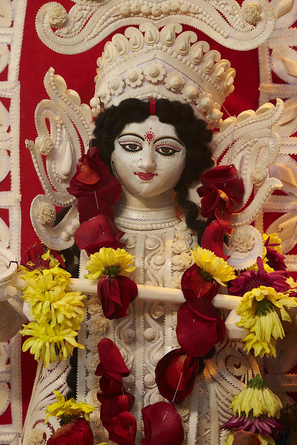 Durga puja celebration Photograph by Godong