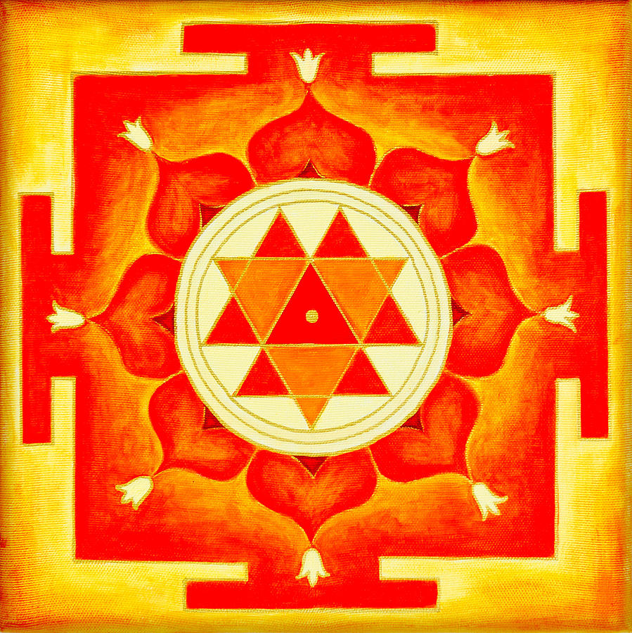 Durga Yantra is a powerful Yantra for transformation of consciousness Photograph by Raimond Klavins