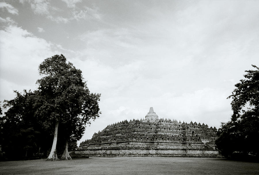 Ethereal Dusk At Borobudur  Photograph by Shaun Higson