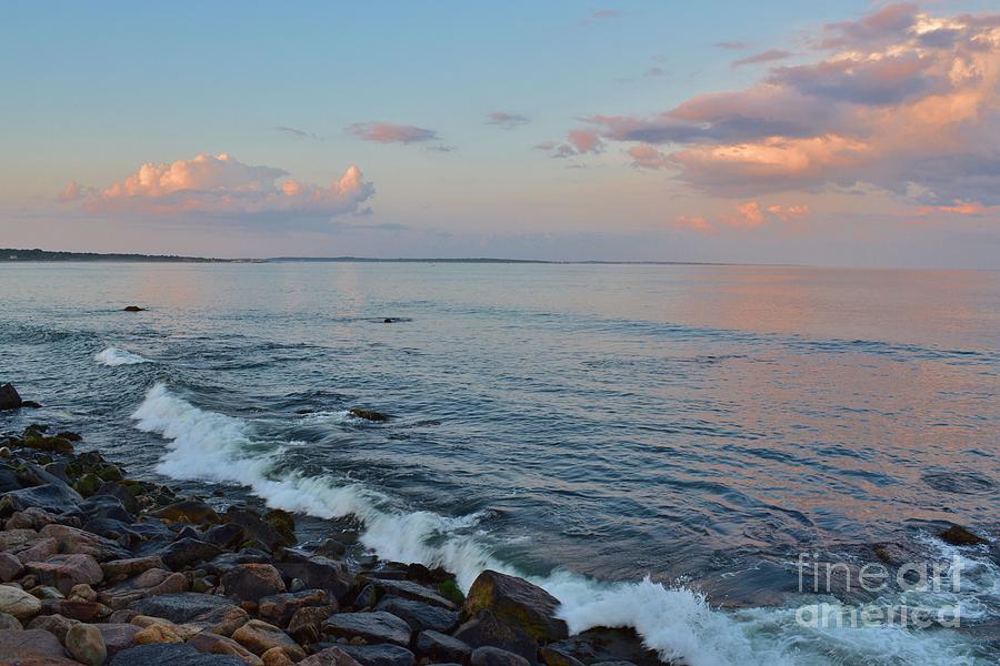 Dusk by the Sea Photograph by Tammie Miller