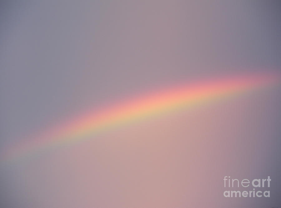 Dusk Rainbow Photograph by Joseph Baril