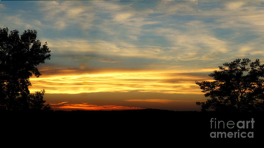 Sunset Photograph - Dusky Sky by Scott Bennett
