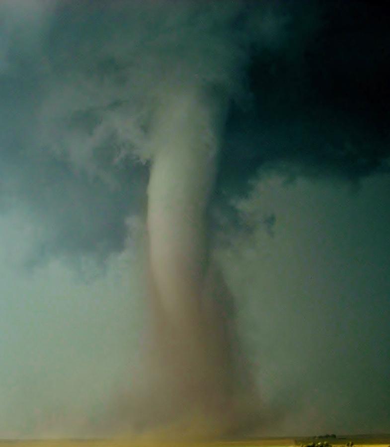 Dust Eating Tornado Photograph