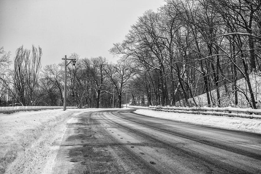 Dusted Road Photograph by CJ Schmit