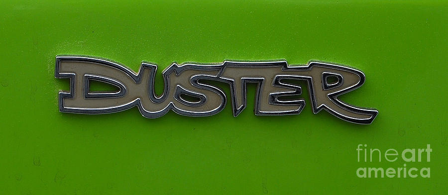 Duster Badge Photograph