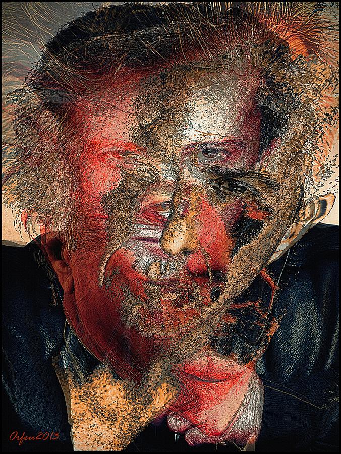 Actor Digital Art - Dustin Hoffman by Orfeu De SantaTeresa