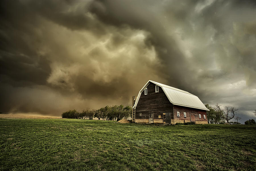 Dusty Barn Photograph by Thomas Zimmerman