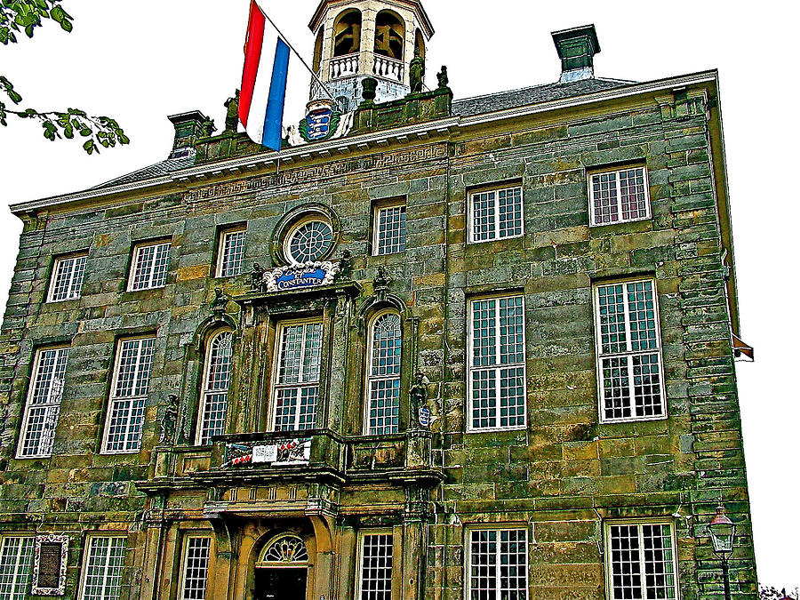 Dutch Architecture of the Golden Age for Town Hall in Enkhuizen- Photograph by Ruth Hager