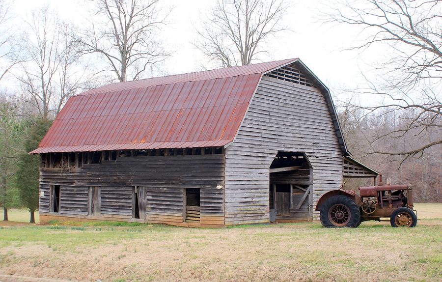 Dutch Barn in North Carolina Photograph by Bill TALICH