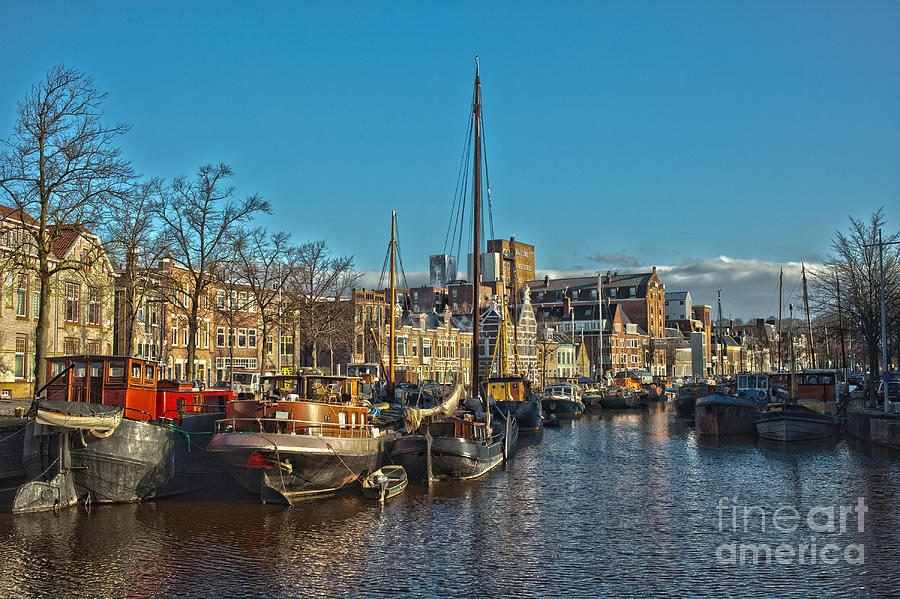 Dutch Town Of Groningen In The Netherlands Photograph By Patricia