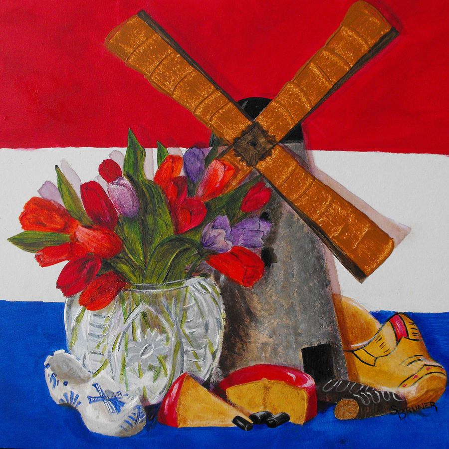 Dutch Treat Painting by Susan Bruner