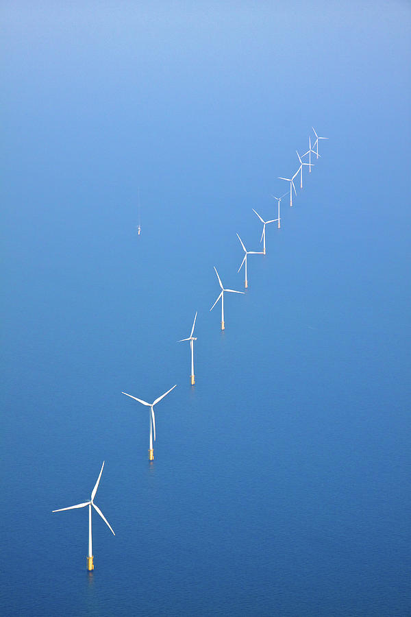 Dutch Wind Turbines Photograph by Bruce B. Clarke