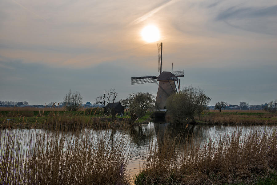 Dutch Windmill Photograph by Michael Lustbader